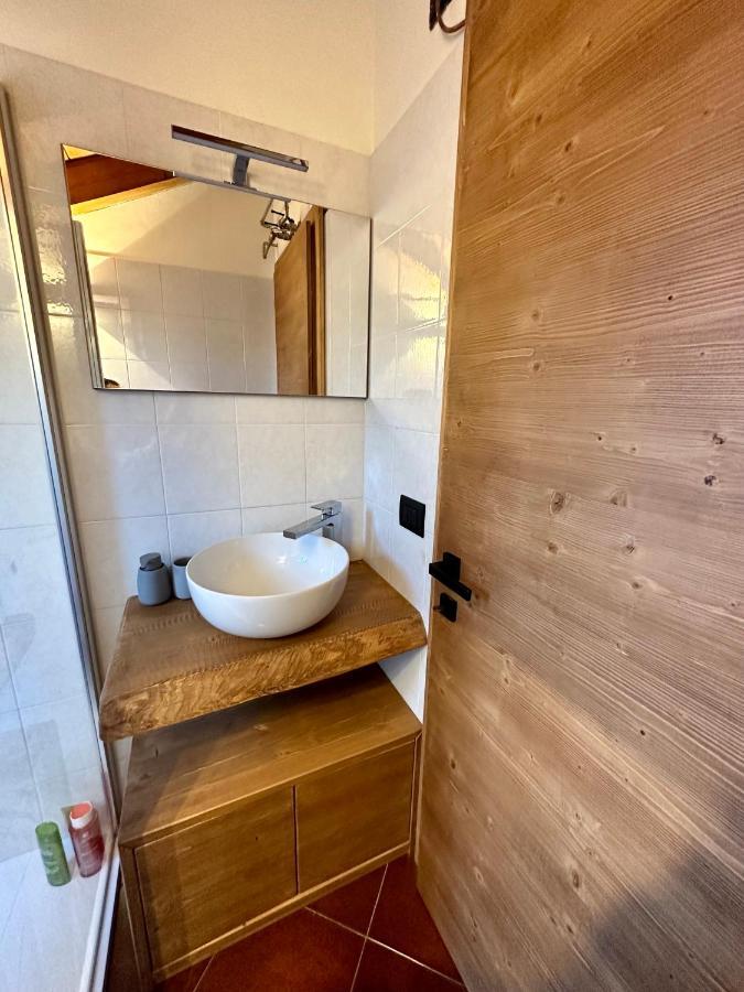 Mansarda Con Vista Appartement Giustino Buitenkant foto