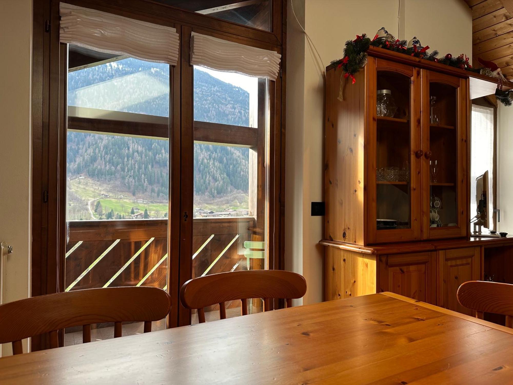 Mansarda Con Vista Appartement Giustino Buitenkant foto