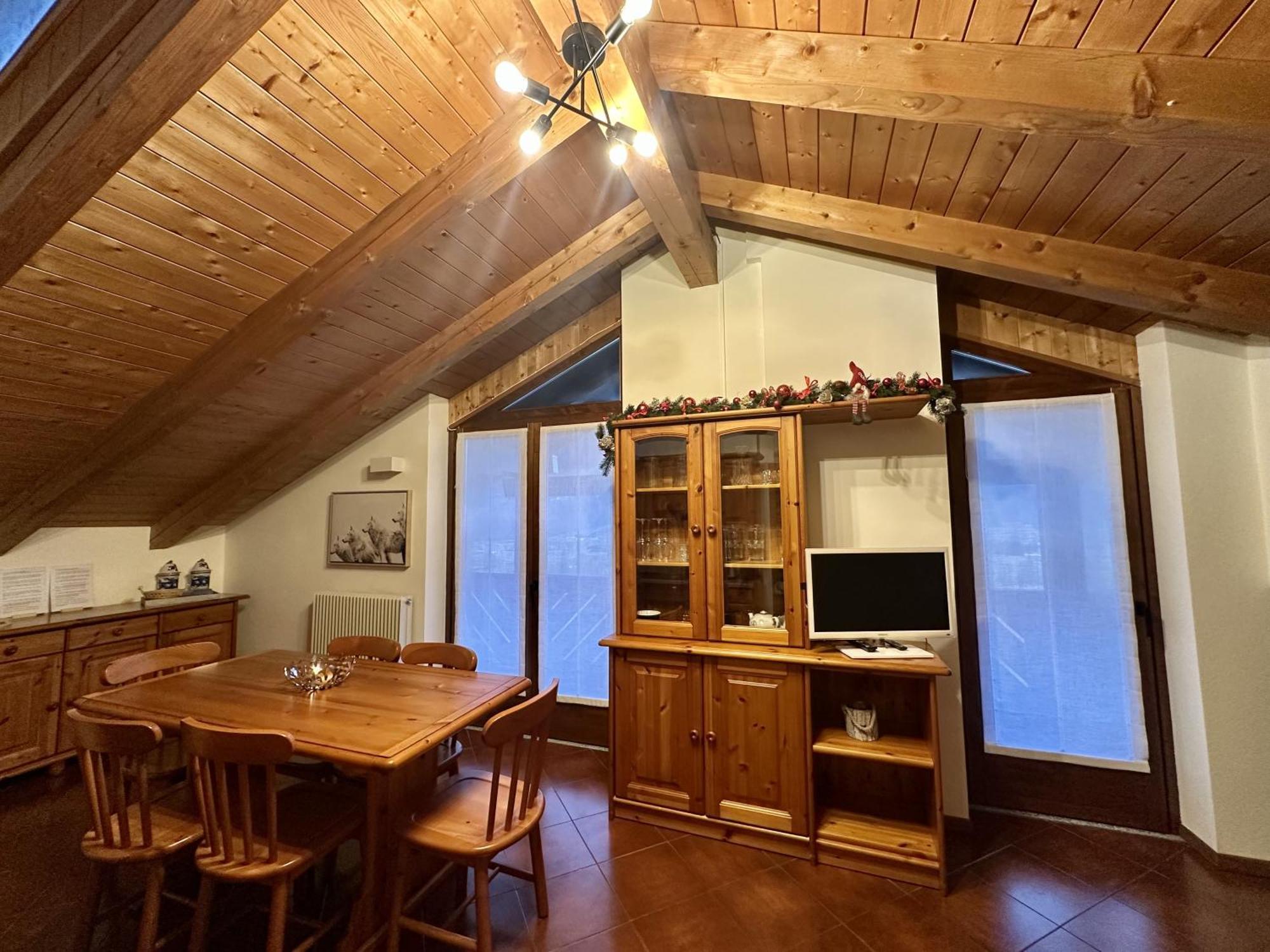 Mansarda Con Vista Appartement Giustino Buitenkant foto